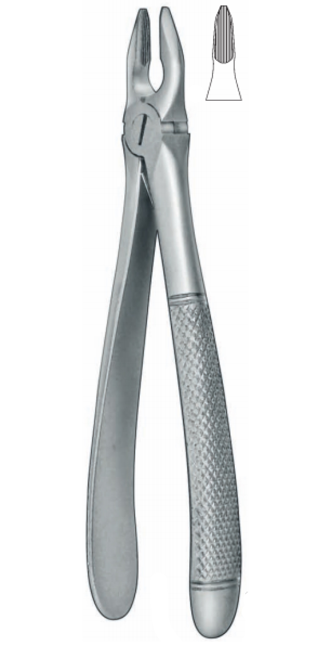 Extracting Forceps , upper and lower universal, atraumatic tips